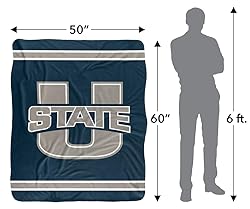 Utah State University Blanket, 50"x60" Primary Logo