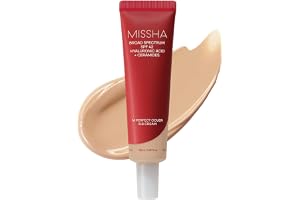 MISSHA M Perfect Cover BB Cream No.23 Natural Beige SPF 42 PA+++ 1.69 oz | Light-medium cool-neutral skin; tinted moisturizer for face, buildable coverage, smooth natural finish, daily wear