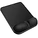 Security Memory Foam Non Slip Mouse Pad Wrist Rest , Ergonomic Mouse Pad Mat with Wrist Support for Gaming Office Computer, Laptop, & Mac Pain Relief