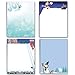 Stonehouse Collection Christmas Notepads - Holiday Notepads - 4 Funny Christmas Notepads