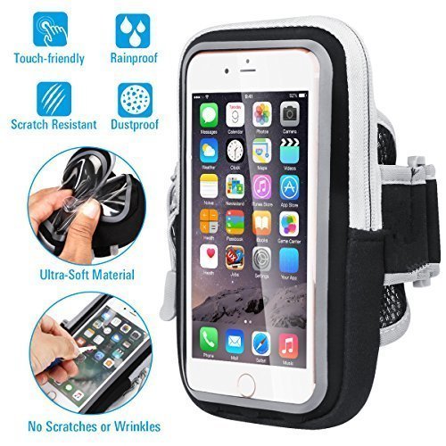 Sports Armband,Firstbuy Sweatproof Running Armband outdoor sports GYM Fitness cell phone case Key Holder Wallet Card Slot for iPhone 7Plus 7 6Plus 6s Plus