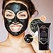 DISAAR Blackhead Activated Natural Charcoal Cleansing Mask, Wash-Off Nursing Face Masks Deep Cleansing Peel-off Mask,Black Mud Face Mask 50ml