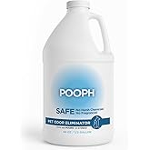 POOPH Pet Odor Eliminator Spray, 64 fl oz | Unscented pet odor eliminator spray for home surfaces, upholstery, furniture, and vehicles