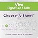 Viva Signature Cloth Choose-A-Sheet Paper Towels, Soft & Strong Paper Towels for Ultimate Clean, White, 6 Big Rolls (Equal to 9 Regular Rolls)