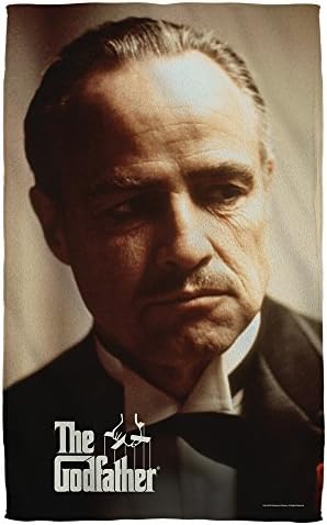 Godfather Vito Beach Towel White 36X58