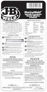 J-B Weld MarineWeld MarineWeld Waterproof Adhesive White 25 ml view 2