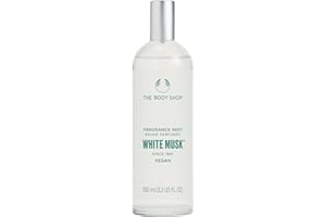 The Body Shop White Musk Body Mist – Refreshes and Cools with a Gorgeous Scent – Vegan – 3.3 oz