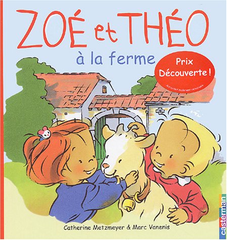 Zoé et Théo à la ferme