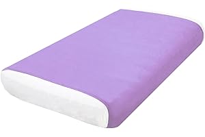 Ntomtuex Sensory Bed Sheet for Compression Reduced Pressure Weighted Blanket to Keep Nice Sleeping Comfortable with Light Breathable Polyester, Lila,38”x60