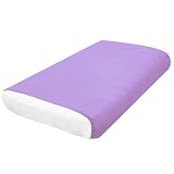 Ntomtuex Sensory Bed Sheet for Compression Reduced Pressure Weighted Blanket to Keep Nice Sleeping Comfortable with Light Breathable Polyester, Lila,38”x60