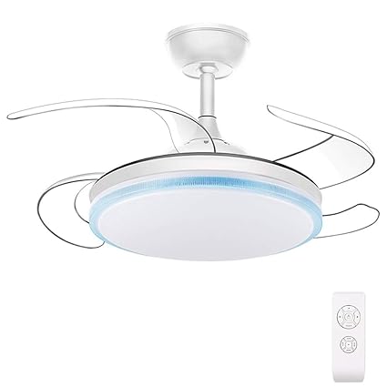 Fan Light With Remote Control Nordic Fan Light Wrought Iron