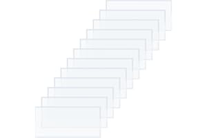 Fabbay 12 Pcs Sandblast Cabinet Inner Lens Protector 22 x 10'' Standard Abrasive Window Blasting Cabinet Lens Cover Adhesive Polyester Clear Visibility Sand Blast Film for Media Blaster Replacement