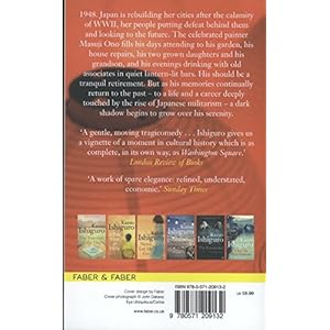 An Artist of the Floating World (Faber Fiction Classics)