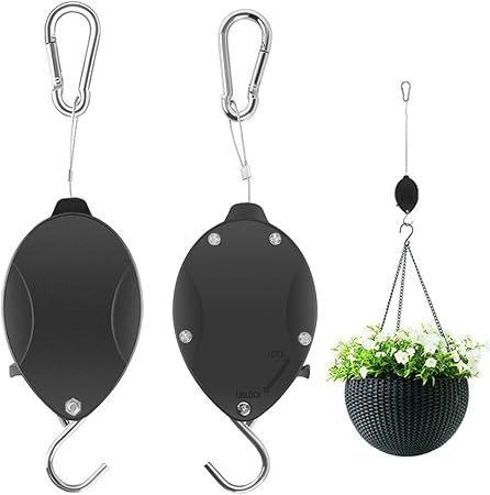 Amazon Com Improved Plant Pulley Retractable Heavy Duty Easy