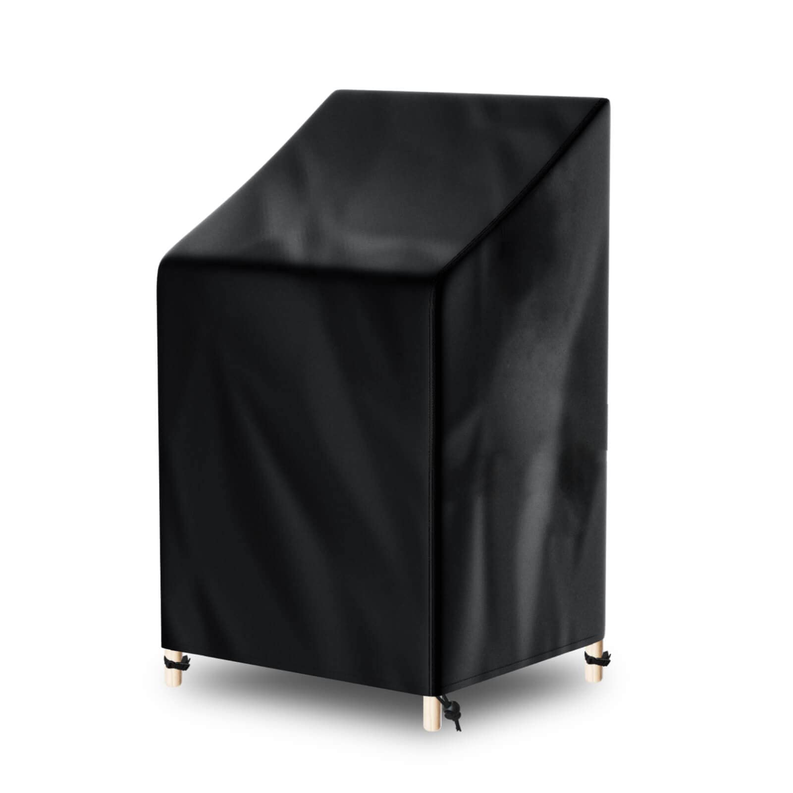AWNIC Garden Chair Covers Waterproof 65x75x120/85cm, 420D Oxford Fabric Patio Stacking Chair Covers for Outdoor Chairs Storage Waterproof Windproof Tear Resistant Anti-UV — image 1