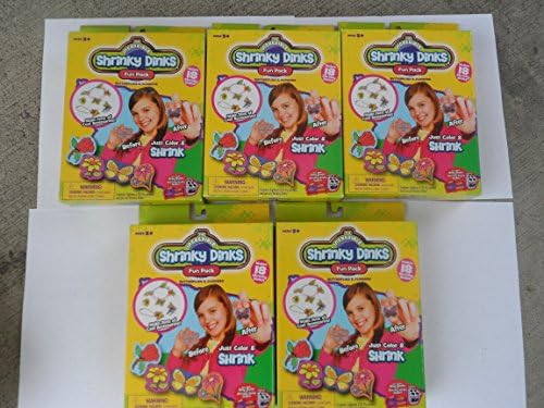 The Incredible Incredible Dinks, Fun Pack, Butterflies &amp; Flowers, (Pack of 5)