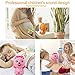 BEVA Wireless Kids Mp3 Music Player Cute Girls Beaver Noise Maker Machine Toy Cartoon Bluetooth Speaker, Perfect Birthday Christmas Gift for Baby Kids