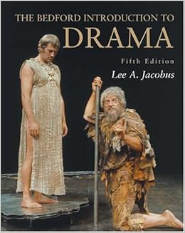 The Bedford Introduction To Drama Amazon De Jacobus Lee A Fremdsprachige Bucher