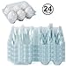 Clear Plastic Premium Eco-Friendly Egg Carton - Holds 6 Eggs Securely