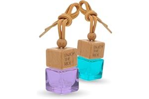 Generic ""Hanging Car Air Freshener Set - Pack with 2 Scents - Refresh Your Ride with Car Scents - Cool Car Accessories & Bottles for Fresh Atmosphere - Includes Car Diffuser aesthetic Fragrance""