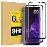 Galaxy S9 Screen Protector Glass, Elecshion 3D Curved Tempered Glass Dot Matrix Screen Protector for Samsung S9 with Easy Installation Tray (Case Friendly)