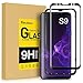 Galaxy S9 Screen Protector Glass, Elecshion 3D Curved Tempered Glass Dot Matrix Screen Protector for Samsung S9 with Easy Installation Tray (Case Friendly)