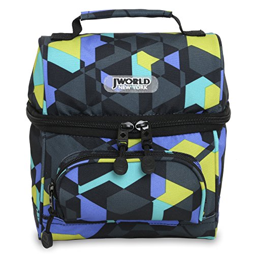 J World New York Corey Lunch Bag, Cubes