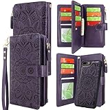 Harryshell Detachable Magnetic Zipper Wallet