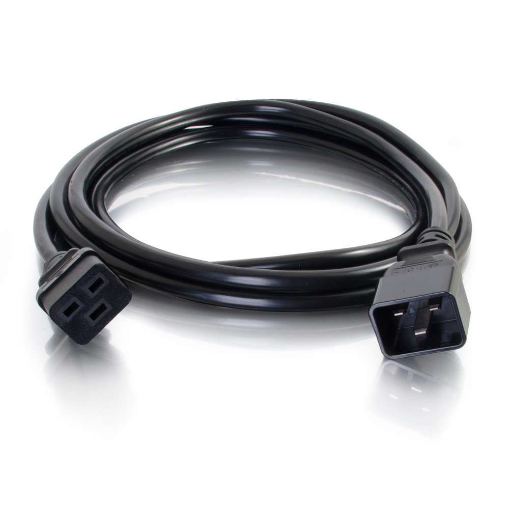 C2G 3m C19 to C20 Power Extension cable (IEC 60320 C19 to C20) Power Extension Cord