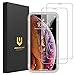 UNBREAKcable Tempered Glass Screen Protector Film for iPhone X/11 Pro/XS (5.8 Inches) [Pack of 2] HD 9H Hardness [Anti-Scratch, Anti-Fingermarks, Bubble Free and Ultra Clear]