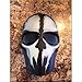 Outgeek Airsoft Mask Full Face Protective Mesh Mask Skull Mask for Costume