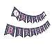 Gyzone Baseball Birthday Banner, Funny Pre-Strung Bday Sign Party Decorations