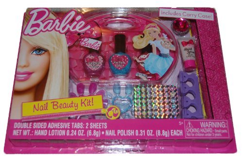 barbie nail kit
