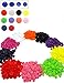 300 Sets Snaps Buttons Plastic, T5 No-Sew Snap Fasteners Button Set for Baby Kids Infants Onesies Clothes Rain Coat Diaper Bib [10 Colors]