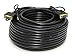 Monoprice Super VGA Cable - 100 Feet - Black | VGA/SVGA Male to Male Monitor Cable w/Stereo Audio and Triple Shielding, 22AWG Conductor