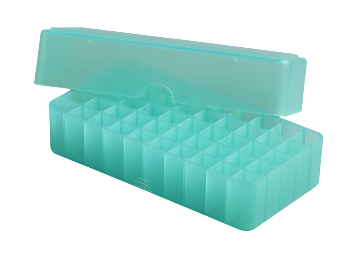 Camlab Plastics RTP/72051-G Storage Box, 50 Place, Polypropylene, Green