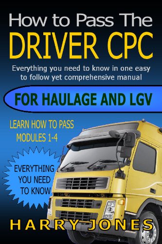 How To Pass The Driver Cpc Amazon Co Uk Jones Harry 9781906512712 Books