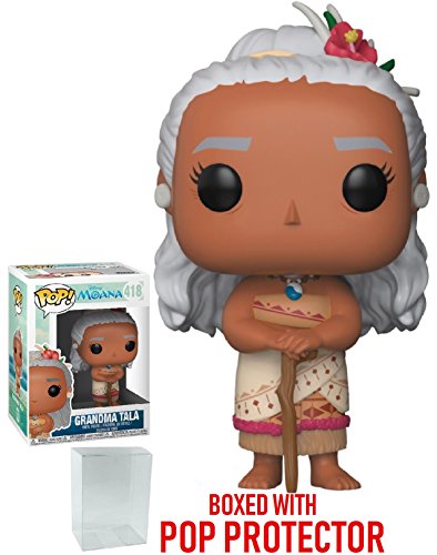 Funko Pop! Disney: Moana - Grandma Tala Vinyl Figure (Bundled with Pop Box Protector Case)