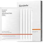 Genabelle PDRN Rejuvenating Mask Sheet - Lightweight Glass Skin & Toning Mask Sheet with PDRN, Niacinamide, Hyaluronic Acid, To Deeply Hydrate, Cool, and Visibly Plump the Skin, 0.84 fl oz* 5ea