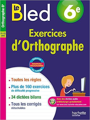 Amazon Fr Cahier Bled Francais 6e Nouveau Programme 2016 Robert A Berlion Daniel Livres