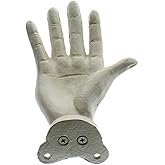 HomArt Wall Mounted Cast Iron Open Hand - Right - Antique White