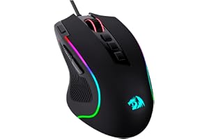 Mouse Gamer Redragon Predator RGB M612-RGB, Preto
