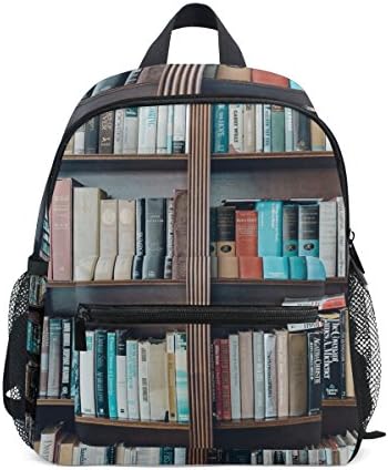 MUOOUM Library Book Shelves Kids Backpack Pre-School Toddler Bag Travel Daypack