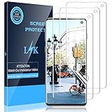 LK [3 Pack] Screen Protector for Samsung Galaxy S10, [Ultrasonic Fingerprint Compatible][Flexible Film] HD Clear Anti-Scratch with Lifetime Replacement Warranty