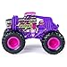 Monster Jam Official Die-Cast 1:64 Scale Double 2 Pack (Blue Thunder, Storm Damage, Grave Digger, Wild Flower)