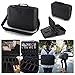Hotrose Professhional Large Space Makeup Brush Bag - Cosmetic Artist Organizer Kit - Handle Shoulder Bag - Travel Box (Large)