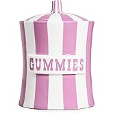 Jonathan Adler Women's Vice Canister - Gummies - Purple - 6.75" H - 31686, Purple, One Size