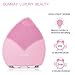 SUNMAY Sonic Facial Cleansing Brush and Anti-Aging Massager with Memory Function Upgraded Version, Exfoliating Pore Minimizer to Smooth Skin for a Radiant Clear Complexion (Honeysuckle Pink)