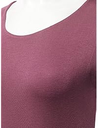 Fabricado por Emma MBE Mujer Casual Impreso Cap mangas Body-con Midi vestido