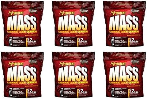 (6 PACK) - Pvl - Mutant Mass Strawberry Banana PVL-PV84 | 2200g | 6 PACK BUNDLE by PVL